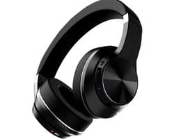 DrPhone ANC-E11 - AptX Noise Cancelling Koptelefoon – Ruisonderdrukking – Over Ear – Bluetooth 5.0 - Wireless Headphone - Zwart