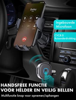 DynaBright Bluetooth Receiver - BT 5.0 - 3.5MM AUX - Bluetooth Ontvanger - Handsfree Bellen - Bluetooth Audio Receiver — thumbnail 2