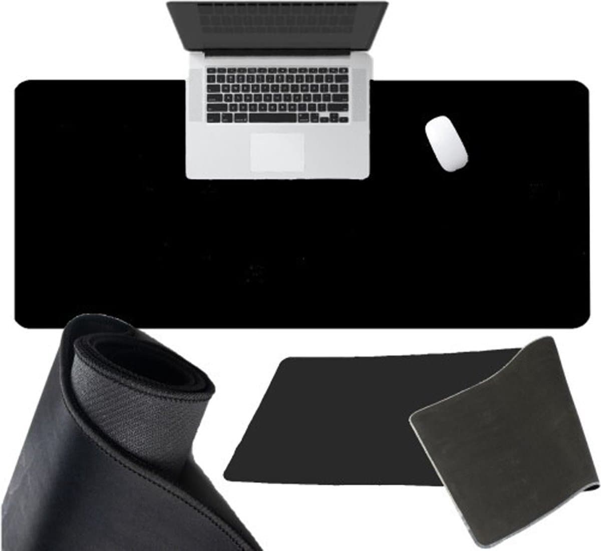 Muismat - Gaming Mousepad XXL - Game Muismat - Onderlegger - Grote Muismat - Anti Slip - Desktop Mat - Zwart - 90x40 CM - Rheme — afbeelding 1