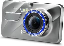 TechU™ Dashcam Voor en Achter Camera – M06 Pro – Dashboardcamera – 4” Scherm – Full HD 1080P – 170° Wijdhoeklens – Nachtvisie – Looprecording – Bewegingssensor – G-sensor – Parkeermonitor – Incl. Achteruitrijcamera - voor auto — thumbnail 2
