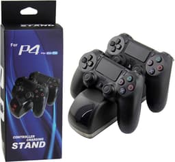 Dubbel Dock Lader Voor Controller  PS4 Slim PS4 Pro - Charger Controller PS4 - Laadstation PS4 — thumbnail 5
