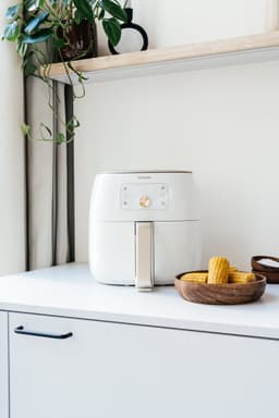 Philips Premium Series Airfryer XXL - HD9870/20 - Smart Sensing - 7.3L - Tot 6 Personen - Wit — thumbnail 9