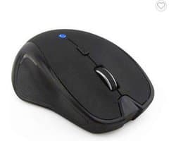 Bluetooth draadloze muis. Werkt met elke laptop en desktop met Windows, Mac OS, Chrome Android. Zwart