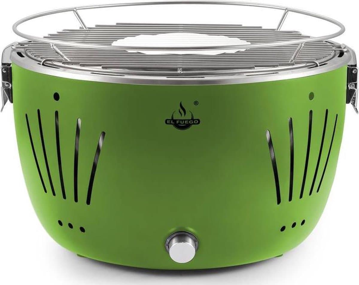 Fire Beam Kansas Tafelbarbecue Lotus, groen — afbeelding 1