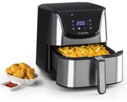 AeroVital Deluxe heteluchtfriteuse 1700 watt 5,4 liter edelstaal