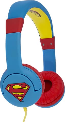 Superman - kinder koptelefoon - volumebegrenzing - verstelbaar - comfortabel — thumbnail 1