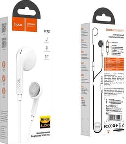 Universele Oordopjes met microfoon - 3,5mm jack - Wit — thumbnail 3