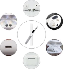 2 STUKS MULTIGADGETS® Airpods cleaning pen - Airpods cleaning kit - Airpods schoonmaakset & cleaner — thumbnail 3