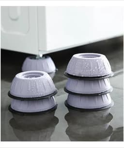 Wasmachine antislip Stks/partij Anti Vibratie Voeten Pads Rubber Benen Slipstop Stille Skid Raiser Mat Wasmachine Ondersteuning Dempers Stand Meubels — thumbnail 1