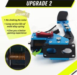 STEN PC Handrem - Zwart - SIM Racing - PC Handbrake - Racestuur Accessoires — thumbnail 2