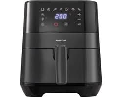 Inventum GF350HLDB - Airfryer - Hetelucht friteuse - 3,5 liter - 8 automatische programma's - 80 tot 200 graden - 1500 watt - Zwart