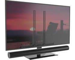 Cavus Draaibare Tv voet geschikt voor Sonos Arc Soundbar & televisie - max 30kg