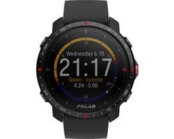 Polar Grit X Pro Premium Outdoor Multisporthorloge  GPS  - Zwart