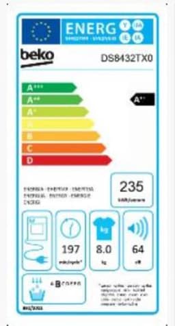 Beko DS8432TX0 - Vrijstaande Wasdroger — thumbnail 3