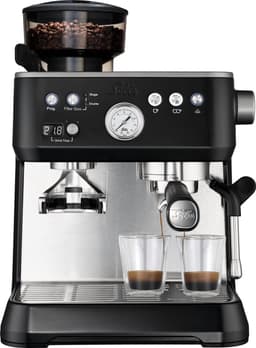 Solis Grind & Infuse Perfetta 1019 Espressomachine - Pistonmachine - Koffiemachine met Bonen - Zwart — thumbnail 1