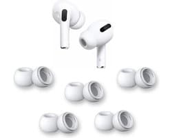 AirPods Pro Oordopjes Small Wit – 5 Paar (10 Stuks) – AirPods Pro Ear Tips Vervanging – Siliconen Oordopjes – Geschikt voor Apple AirPods Pro – Noise Cancelling