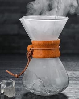 Koffiezetapparaat +RVS Roestvrij Staal Koffiefilter Giet Over Glazen 400ml — thumbnail 3