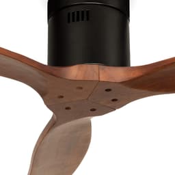 CREATE - Stille 40W plafondventilator met technische ABS bladen M (Ø132 cm) - Met Afstandsbediening - 6 Snelheden - Timer - Zwart - WIND CALM — thumbnail 3
