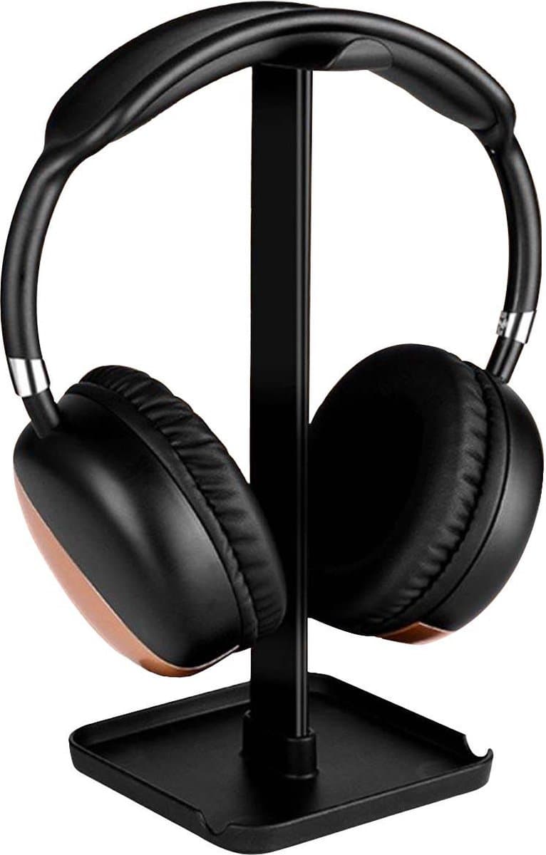 Universele Koptelefoon Standaard - Headset Stand - Hoofdtelefoon Houder Voor Op Je Bureau - Standaard - Headphone Stand - Zwart — afbeelding 1