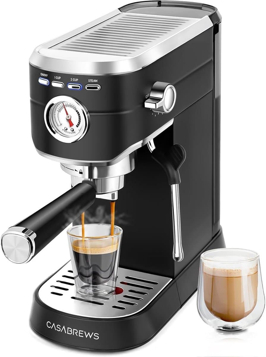 Espressomachine - Koffiemachine met Bonen - Espresso Machine - Koffieapparaat — afbeelding 1