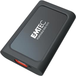 Emtec X210 Externe SSD-harde schijf USB 3.2-512 GB (zwart/rood) — thumbnail 2