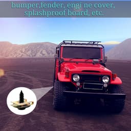 Plaatmoer en clip kit voor diverse schroeven en moeren met RVS afwerking — thumbnail 2