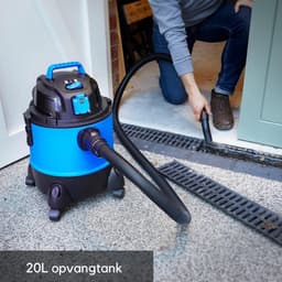 Aura® Bouwstofzuiger Zonder Zak - Alleszuiger Met Accessoires - Stofzuiger - Blauw - 33cm 34cm x 45cm — thumbnail 4