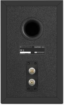 Wharfedale Diamond 12.2i Boekenplank Speakers – Stereo Hifi Set – 2-weg Luidsprekers – Compact Formaat – Passieve Speakers – Zwart — thumbnail 5