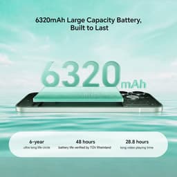HONOR 600 Lite 5G Smartphone - 256GB - Zwart - 6520mAh - 45W SuperCharge - 108MP - 120Hz AMOLED - IP66 — thumbnail 5