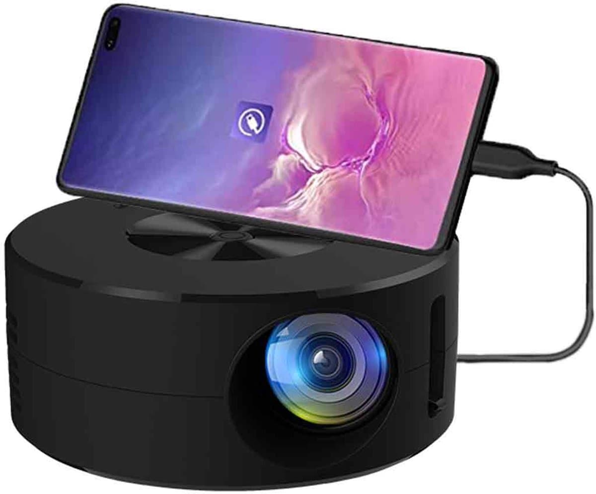 Mini LED-projector 1080p HD draagbare thuisbioscoopprojector — afbeelding 1