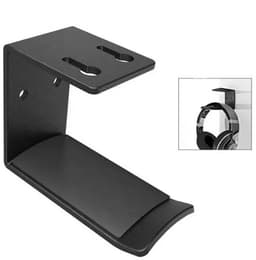 Killogood Hoofdtelefoonhouder bureau metalen – universeel koptelefoon standaard zwart — thumbnail 1