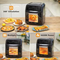 Heteluchtfriteuse 10L met 14-in-1 Functies en Digitale Touchscreen — thumbnail 6