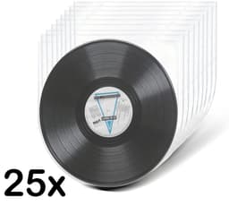 Pinguïn Records – LP binnenhoezen – 25 stuks – Vinylcare - LP beschermhoezen – LP hoezen – Antistatische (HDPE) binnenhoes – Transparant – 50 micron – Binnenhoes geschikt voor 12 inch vinyl — thumbnail 1