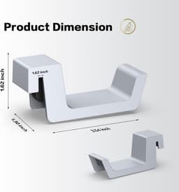 PS5 hoofdtelefoonstandaard, [minimalistisch ontwerp] mini-hoofdtelefoonstandaard met steunbalk — thumbnail 5