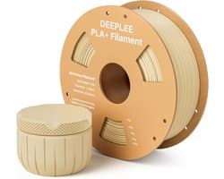 3D Printer Filament - PLA Plus Materiaal - Objecten Printen - Hoge Maatnauwkeurigheid - 1 KG 175 mm - Beige