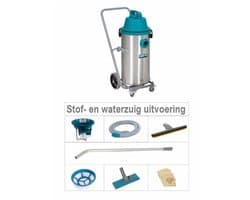 Wetrok Duovac 34 Professionele Stof- en Waterzuiger set – Krachtige Nat- en Droogzuiger voor Werkplaats- Schoonmaakbedrijven-Gezondheidsinstelling