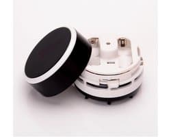 Mini Stofzuiger - Tafelstofzuiger Kruimeldief - Snelle Schoonmaak - Draagbaar Compact Design - 8x6x6 cm - Zwart