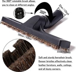 6-Delige Stofzuiger Accessoires Set met 32/35mm Adapter - Universele Borstel & Mondstukken voor Stofzuigers met Binnenmaat 32mm - Multifunctionele Reinigingsset — thumbnail 5