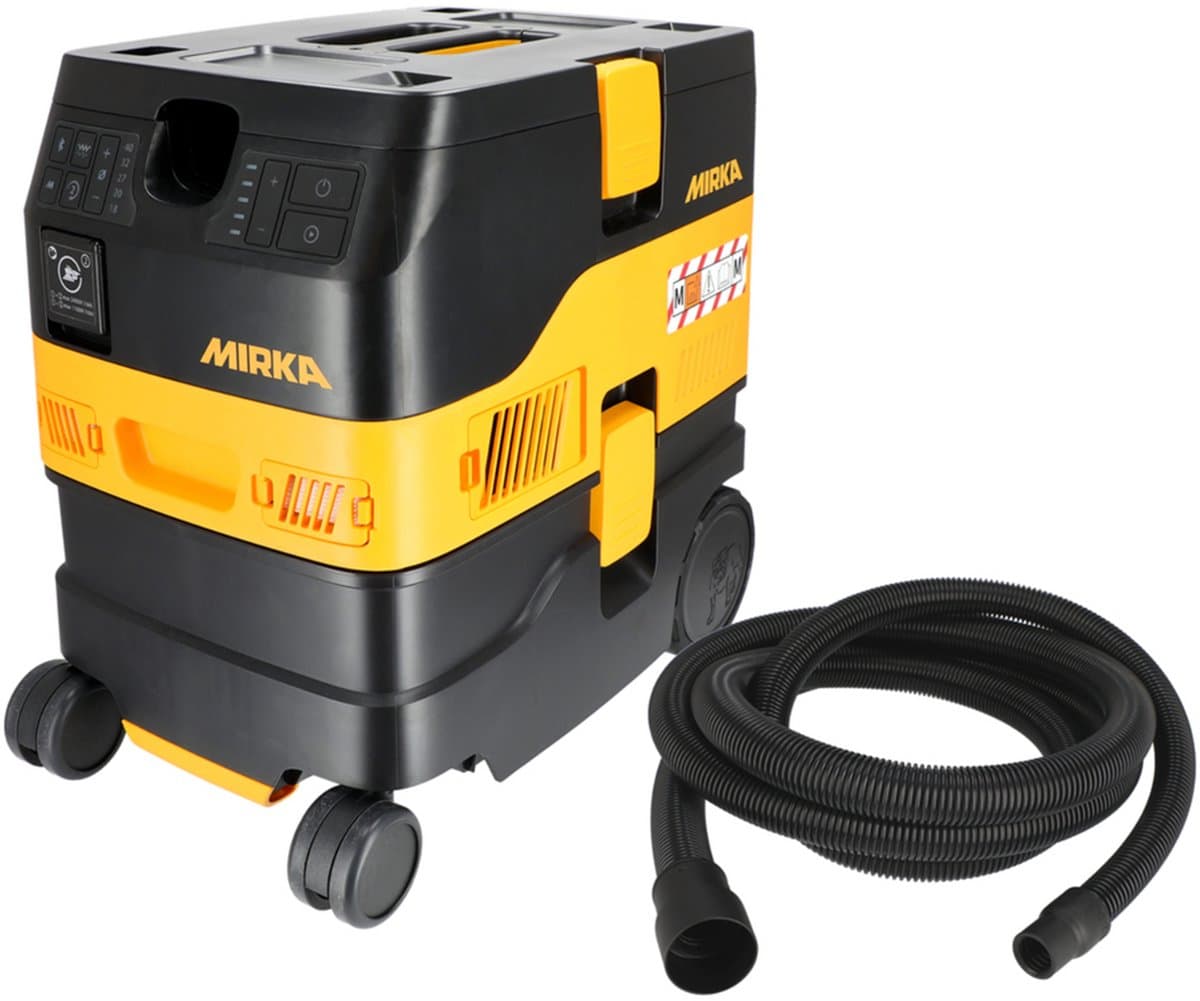 MIRKA DEXOS 1217M AFC Stofzuiger met Stofzuigerslang 4 meter — afbeelding 1