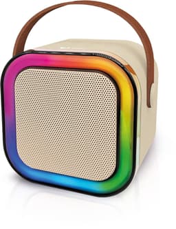 Vision Products Karaoke Speakerset met 2 microfoons Goud — thumbnail 5