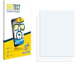 BROTECT - Screenprotector voor Sony PRS-505 - Folie Beschermfolie transparant 2 Stuks
