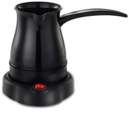 Rosberg - Turkse Koffiezetapparaat - Elektrische Koffiemachine - Cezve - 500 ML - 600W - RVS - Zwart — thumbnail 1