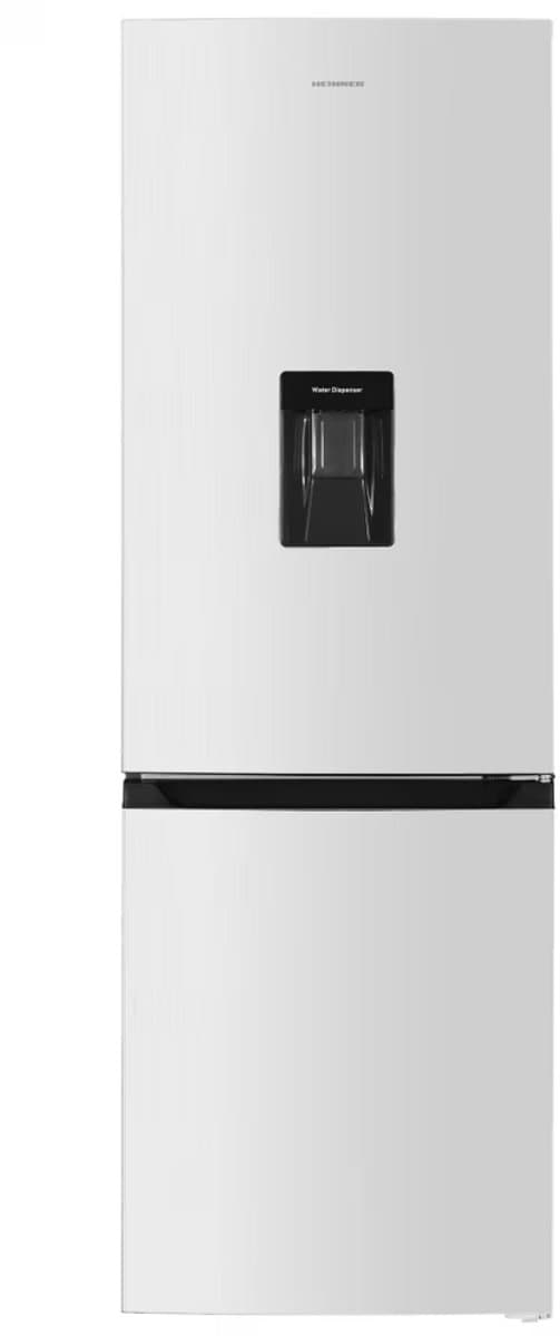 Heinner HCNF-HM291WDE++ Koel-vriescombinatie met Waterdispenser – 291 L – No Frost – Elektronische Temperatuurregeling – Wit – 5 Jaar Garantie — afbeelding 1