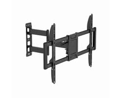 Gembird TV Muurbeugel Kantelbaar – Universele Wandbeugel voor 37-86 Inch Televisies – Geschikt voor Zware TV’s tot 75 kg – VESA – Zwart