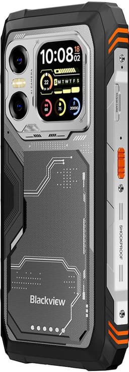 Blackview XPLORE X1 - Robuuste Smartphone - 5G - 36GB RAM - 256GB ROM - 108MP Camera - 6.78 inch 120Hz - 10000mAh - Robuuste Telefoon - Android 15 - NFC - GPS - Oranje — thumbnail 3