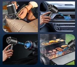 Thuys - Draadloze 2-in-1 Handstofzuiger & Stofblazer – 28.000 Pa – Accu – 3 Standen – Persluchtfunctie voor Auto, PC & Huis — thumbnail 4