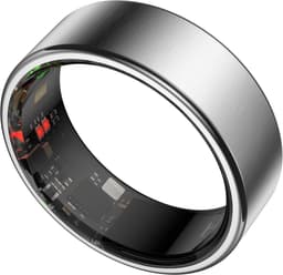 HAALE II Smart Ring met Oplaadcase - Brushed Silver - Size 8 — thumbnail 4