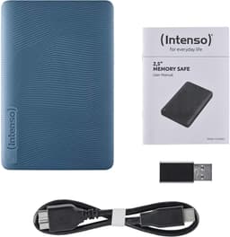 Intenso 2,5 inch Memory Safe 1TB - Portable externe HDD – 1TB – USB 3.2 - inclusief Ashampoo Backup Software - blauw — thumbnail 8