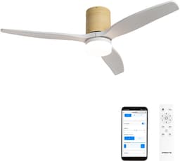 CREATE - Stille 40W plafondventilator met technische ABS bladen in verschillende maten - WIND CALM — thumbnail 1