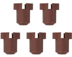 5 Stuks Hittebestendige Siliconen Sokken voor 3D Printer Hotend (K1 Serie & Ender 3 V3)